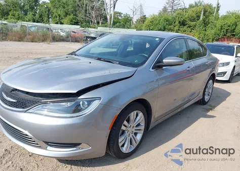 2016 Chrysler 200 Limited z USA, uszkodzony, nr VIN 1C3CCCAB7GN180519